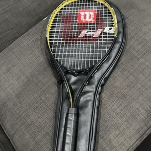 Wilson Tennis Racket with Cover